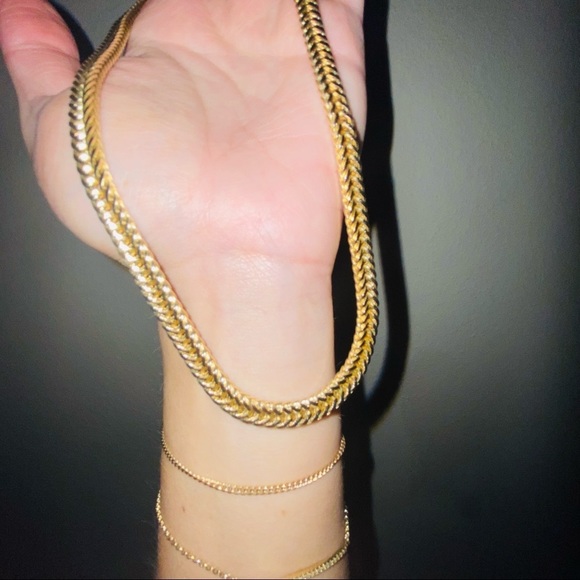 New! Gold chain necklace - Picture 4 of 5